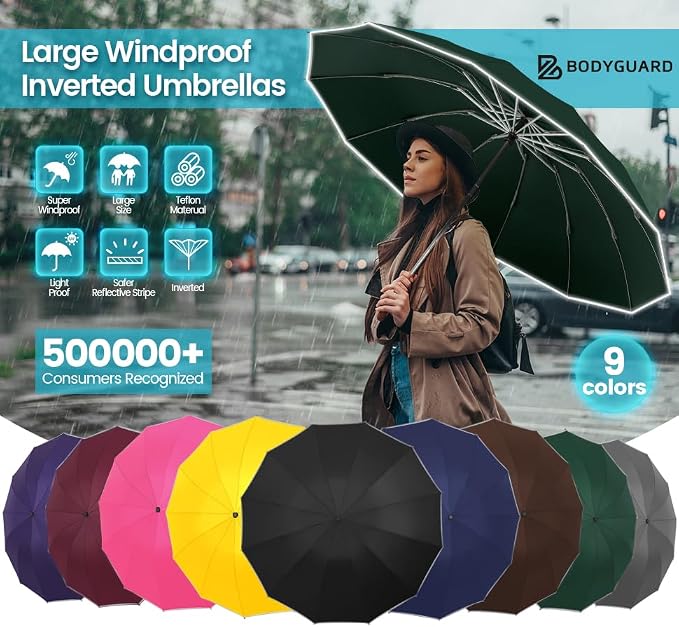 Bodyguard Inverted Umbrella - Image 6