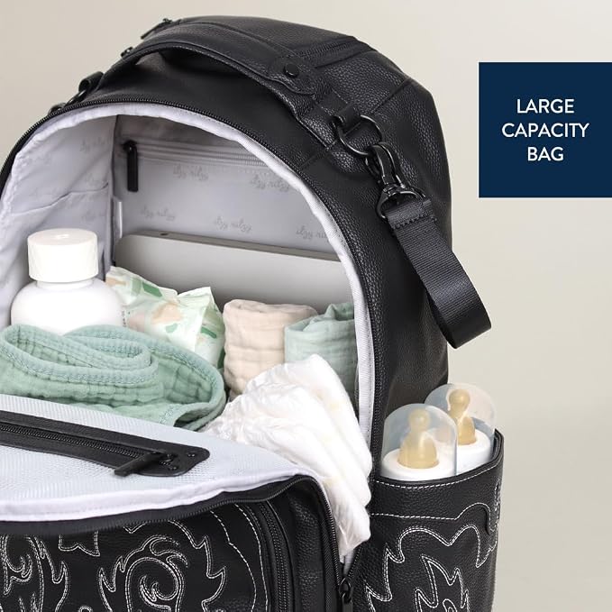 Itzy Ritzy Large Capacity Boss Plus Baby Backpack Diaper Bag Featuring 19 - Image 8