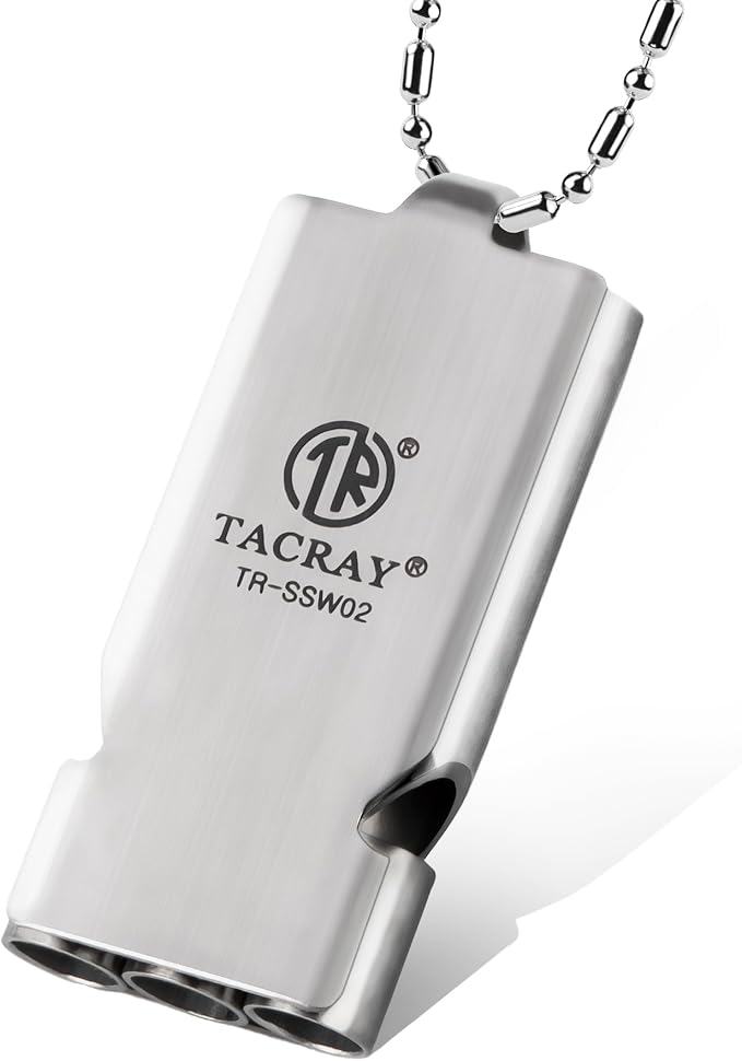 TACRAY Emergency Whistles Lifeguard Safety Whistle by TACRAY