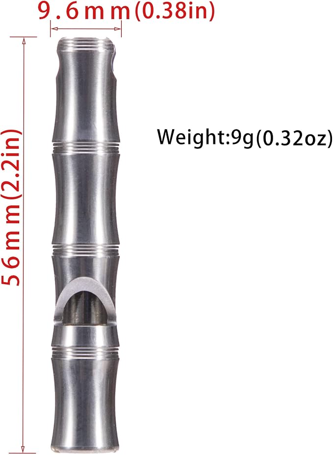 TACRAY Emergency Whistle Survival Loud, Perfect Loud Whistle - Image 2