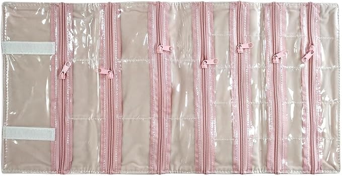 Travel Jewelry Roll Bag Portable Organizer Pouch - Image 2