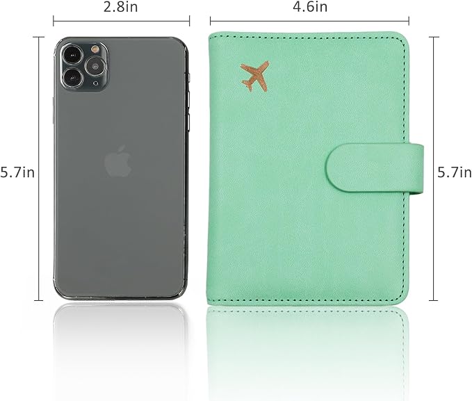 Melsbrinna Premium Leather Passport Holder Covers Case, Waterproof Rfid - Image 5