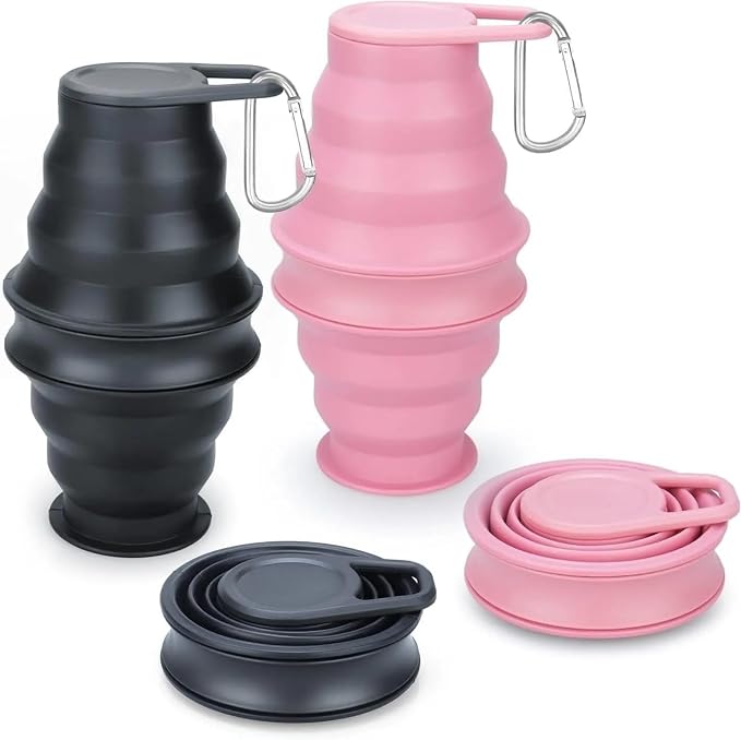 Collapsible Silicone Water Bottle - Image 2
