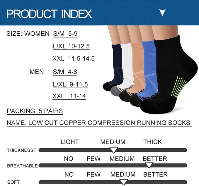 Iseasoo Copper Compression Socks - Image 6