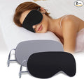 Sleeping Mask 2 Pack, Cool Double-Sided Use of Sleep Mask, Super Soft Blindfold by BATHRINS