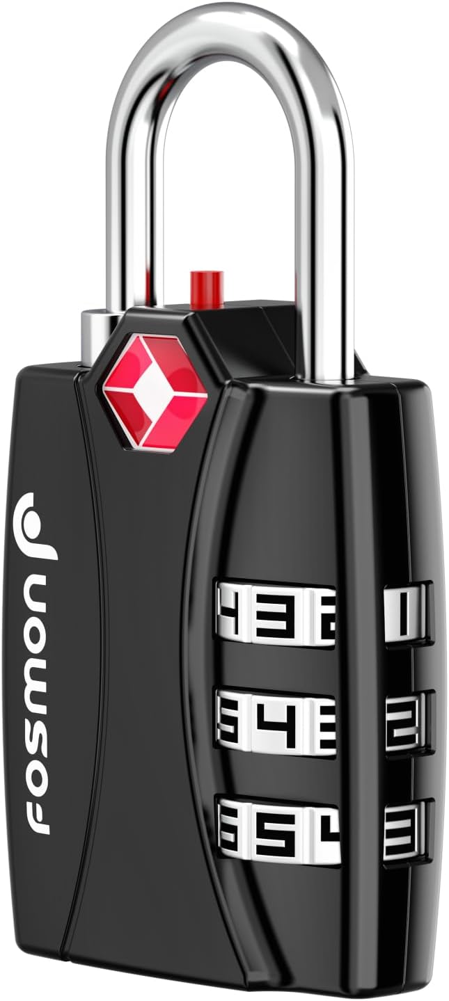 Fosmon TSA Approved Locks for Luggage. Suitcase Locks by Fosmon