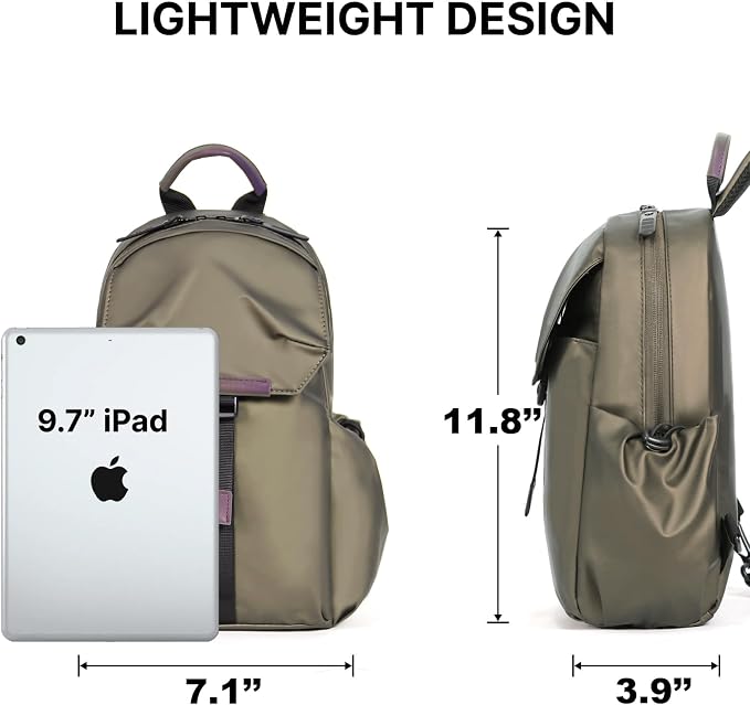 Crossbody Messenger Bag for Women Men Travel Backpack Convertibale Sling Bag - Image 4