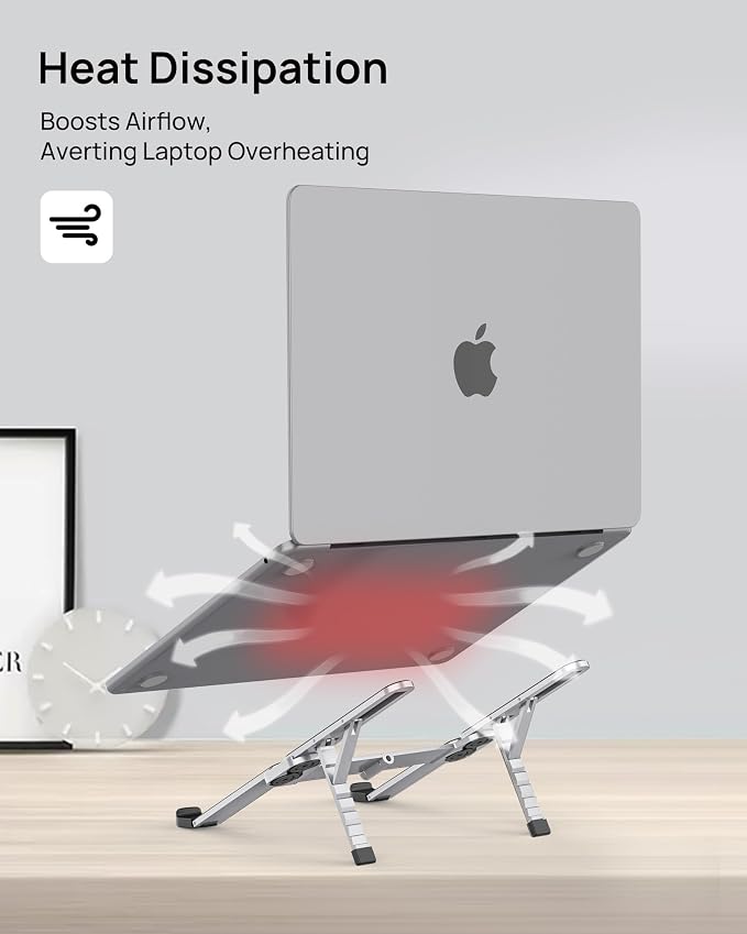 【Innovative & Ultra Compact】SODI Foldable Laptop Stand - Image 7