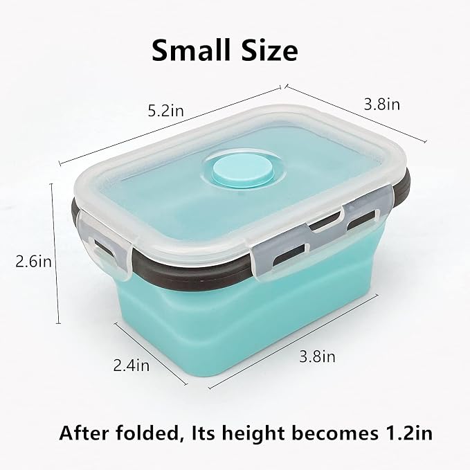 CCyanzi 3piece Collapsible Food Storage Containers - Image 5