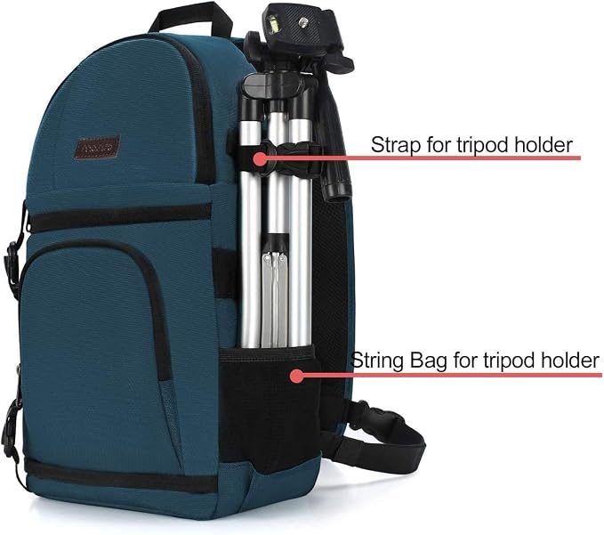MOSISO Camera Sling Bag, DSLR/SLR/Mirrorless Camera Backpack Case Shockproof - Image 3