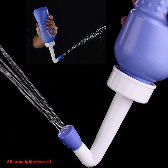 2pcs Portable Bidet Travel Bidet Bottle 450ml Peri Bottle - Image 6