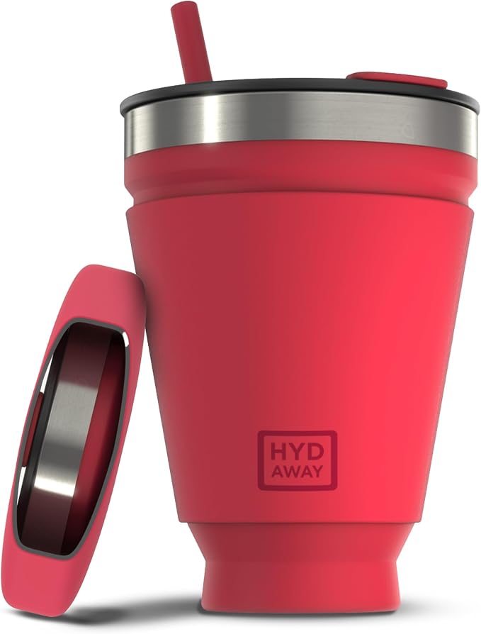 HYDAWAY 16oz Collapsible Tumbler by HYDAWAY