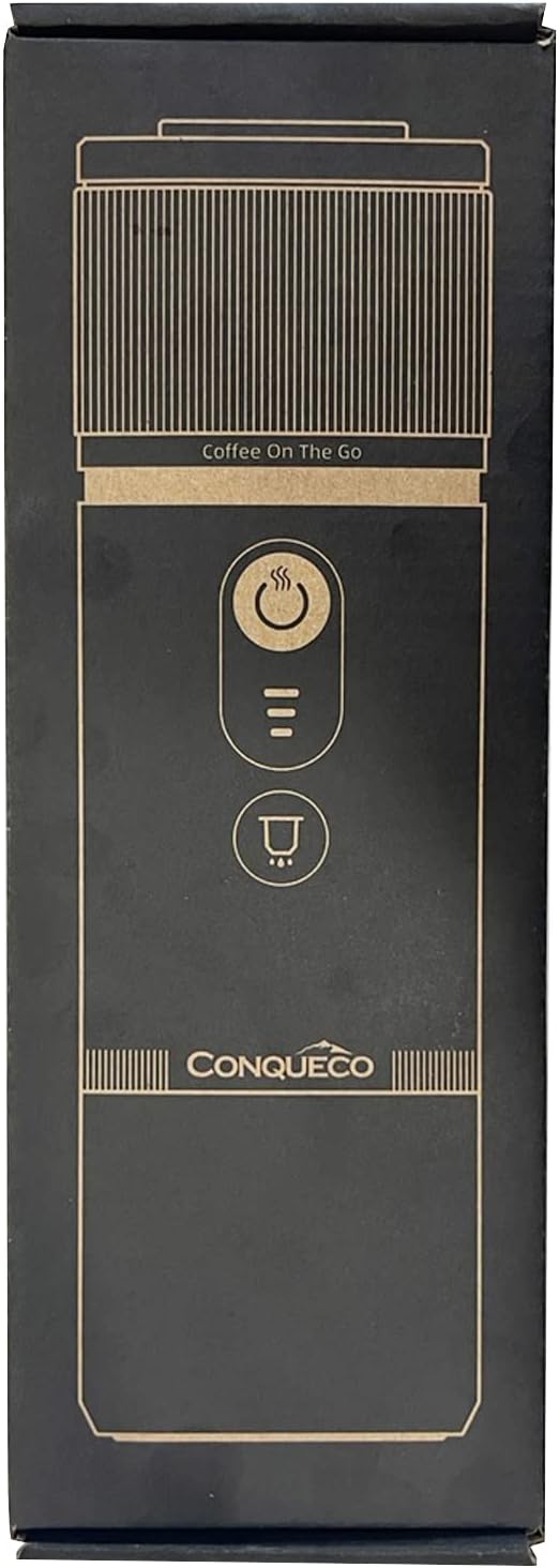 CONQUECO Portable Espresso Coffee Machine: 12V Electric Small Travel Expresso - Image 10