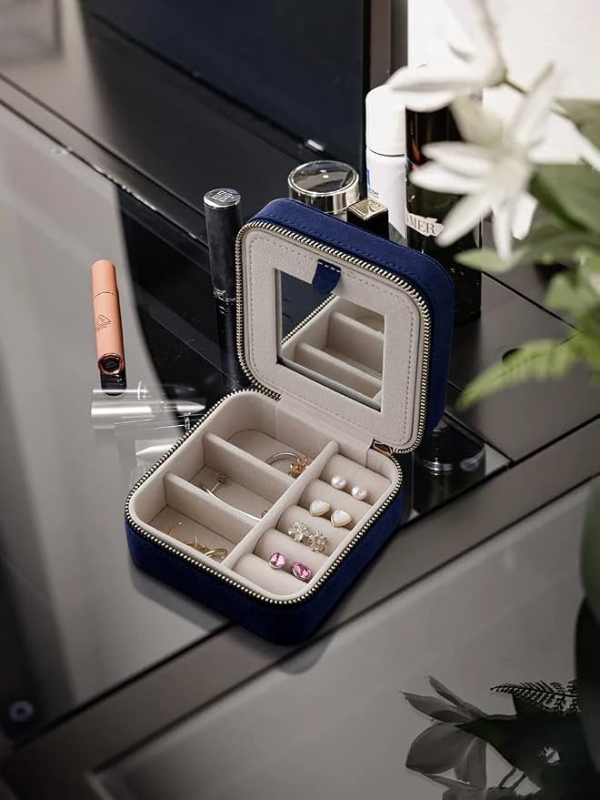 S.Leaf Travel Jewelry Organizer Travel Jewelry Boxes - Image 6