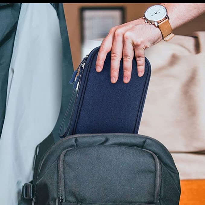 Electronic Organizer Cable Bag, Electronics Accessories Carry Cases Portable - Image 7