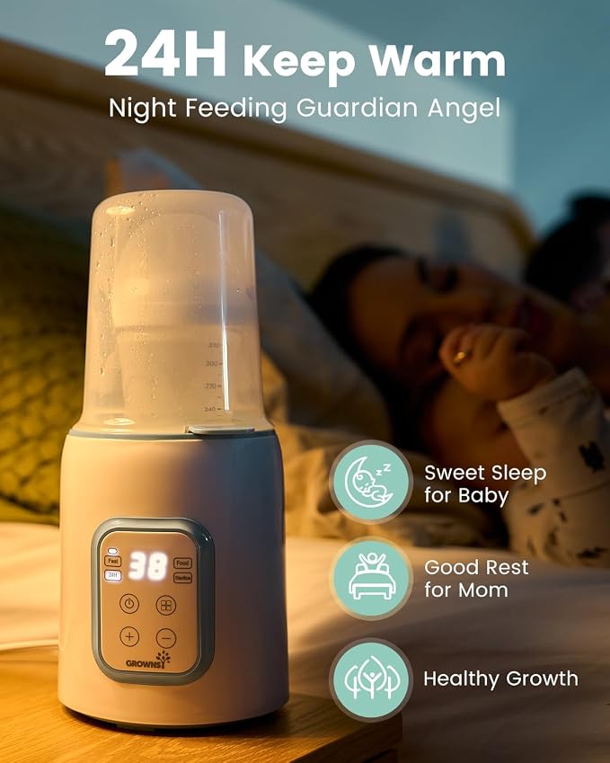 GROWNSY Bottle Warmer, 8-in-1 Fast Baby Milk Warmer - Image 4