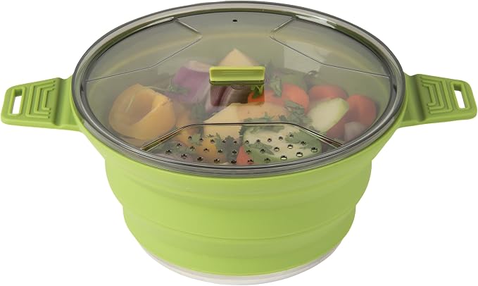 Restaurantware-Hi Tek 2.5 Liter Collapsible Camping Pot, 1 Portable Cook Pot - - Image 8