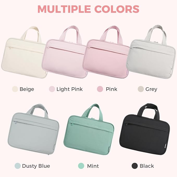 Toiletry Bag For women, Portable Hanging Organizer, 4 Leakproof Compartment for - Image 8