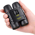 POLDR 12X25 Small Pocket Binoculars Compact Adults, Mini Kids Binoculars Boys by POLDR