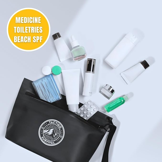 Tactiko Heavy-Duty Splash Water Resistant Zipper Pouches - 2L Hold-All - Image 4