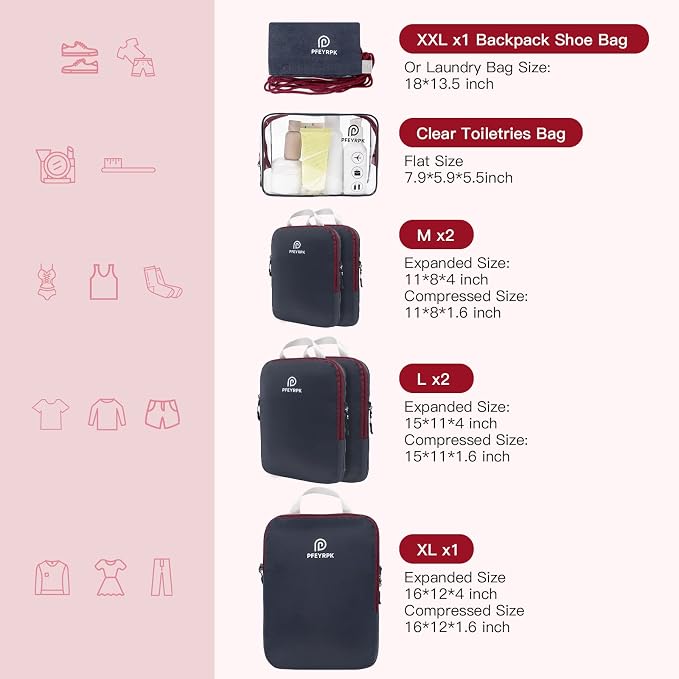 Lightweight Compression Packing Cubes - Image 5
