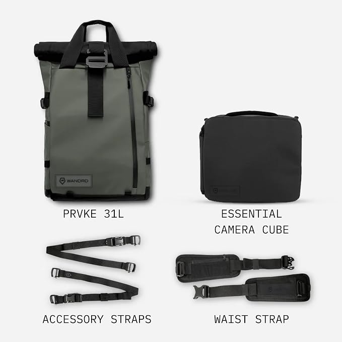 WANDRD PRVKE 31L, V3 Photography Bundle: Weather-Resistant Travel & Camera - Image 2