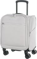 Verage Under Seat Luggage with Wheels, Softside Small Suitcase Spinner Carry On by VERAGE