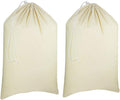 Urban Villa Laundry Bags 2 Pack Canvas Dirty Clothes Travel Laundry Bag|Machine by CottonTrends