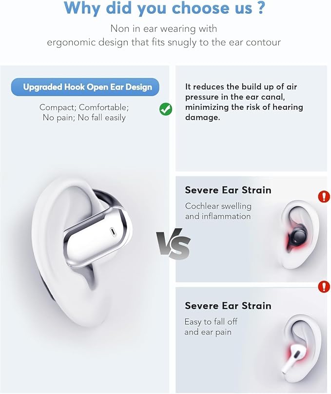 AI Translation Earbuds Real-Time, 144 Languages & Accents, 4-in-1 Open Ear - Image 8