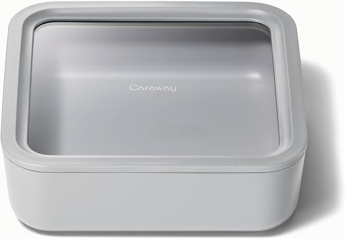 Caraway Glass Food Storage, 10 Cup Glass Container by Caraway