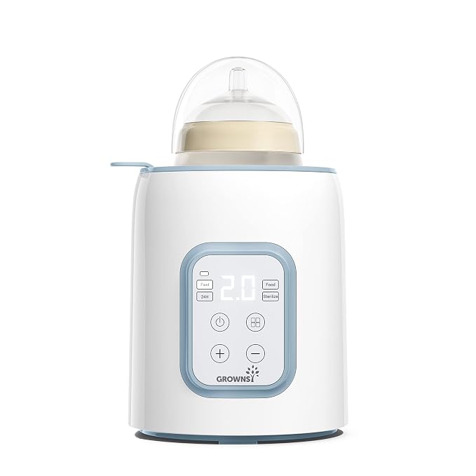 GROWNSY Bottle Warmer, 8-in-1 Fast Baby Milk Warmer by GROWNSY