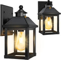 2Pack Solar Porch Lights Outdoor, Solar Sconce Lights Outdoor by AEQ