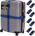 GORILLA GRIP Heavy Duty 8 Pack Adjustable Luggage Straps by GorillaGrip