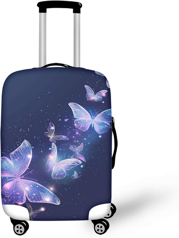 Travel Luggage Cover Anti-scratch Baggage Suitcase Protector Fits 22-25 Inch by Dremagia