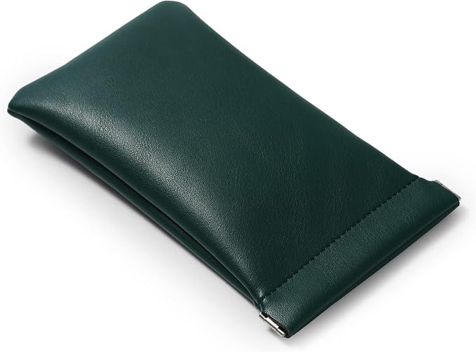 PU Leather Jewelry Travel Pouch Bag Leather Sunglasses Pouch Christmas by Woodten
