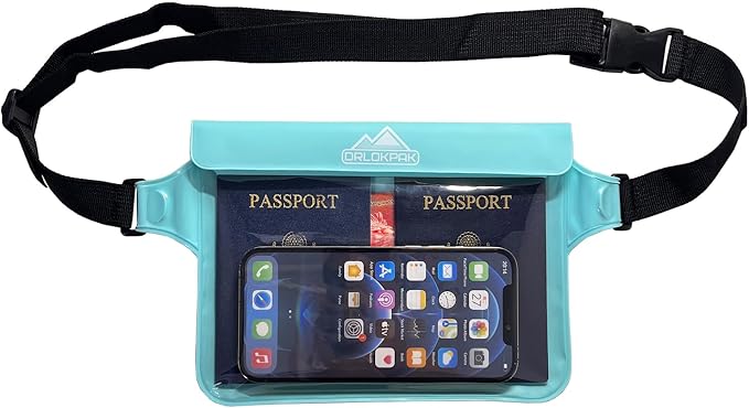 DRLOKPAK Waterproof Waist Bag Pouch Fanny Pack Bum Bag by DRLOKPAK