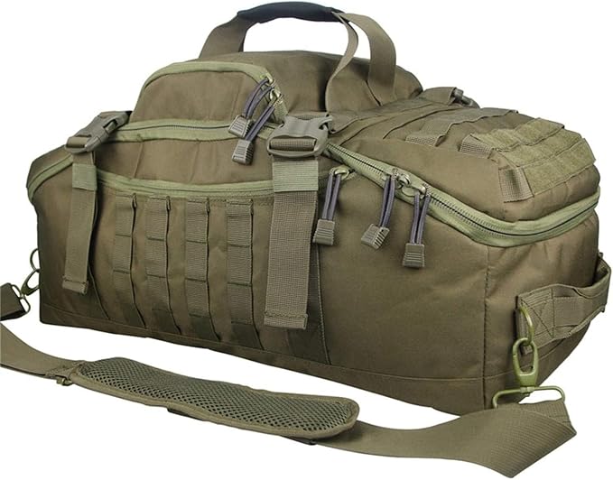 3 In 1 Military Backpack Travel Duffle Bag by Unknown
