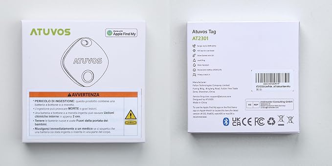 ATUVOS Air Tracker Tag-1 Pack, Keys Finder and Item Locator - Image 13