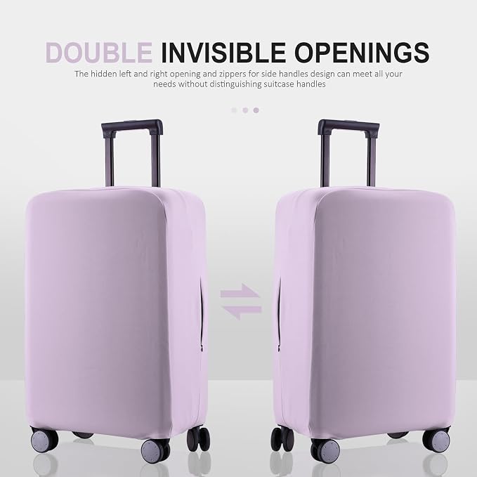 Travel Luggage Cover Protector Scratch-Resistant Fit 19-31 Inch Suitcase - Image 2