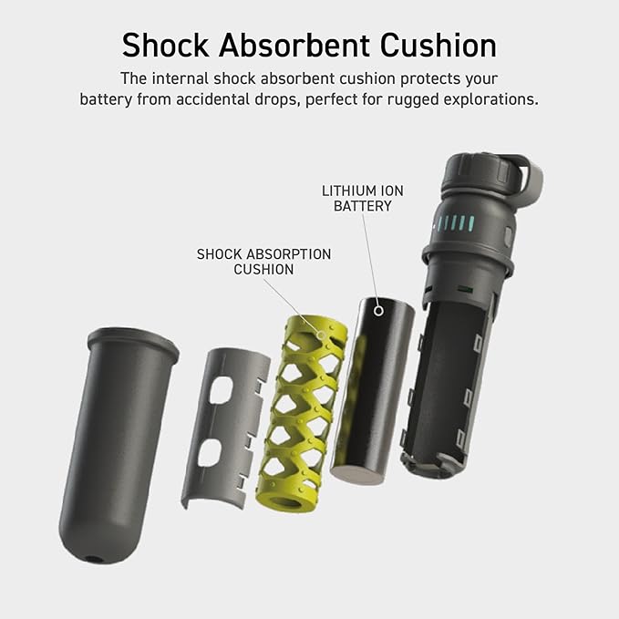 ELECOM NESTOUT Rugged Power Bank, 15000mAh Outdoor Charger, 32W USB-C Fast - Image 6