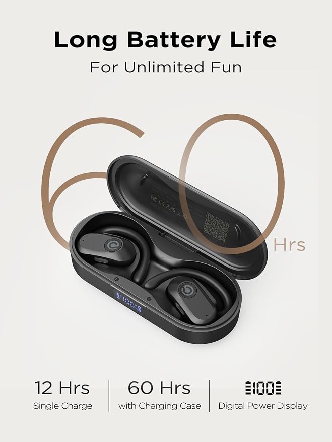 CXK AI Translation Earbuds Real Time 134 Languages 60H Playtime Translator Ear - Image 5