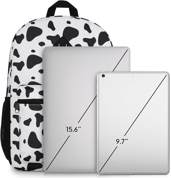 Unisex School Backpack, Classic Casual Bookbag Adults and Teens Schoolbag - Image 6