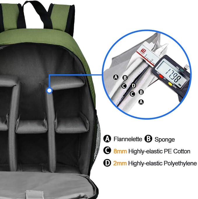 CADeN Camera Backpack Bag Professional - Image 5