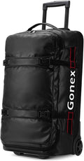 Gonex Rolling Duffle Bag with Wheels, 70L Water Repellent Wheeled Travel Duffel by Gonex