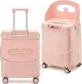 20-Inch Ride-On Suitcase for Kids & Adults – TSA-Approved Underseat Carry-On by Apelila