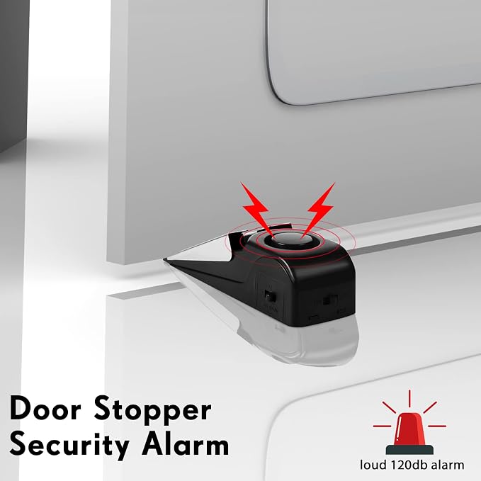 8 Pieces Door Stop Alarm Door Stopper - Image 5
