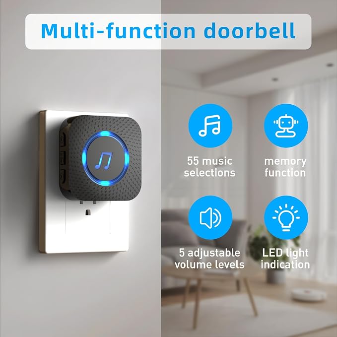 Door Sensor Chime When Door Opens, Door Entry Chime - Image 6