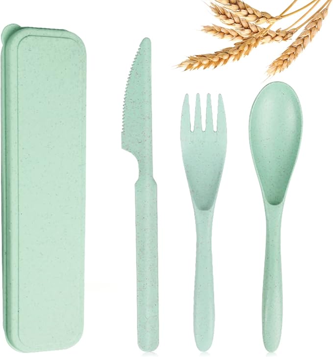 Reusable Travel Utensils Set by YDYTOP