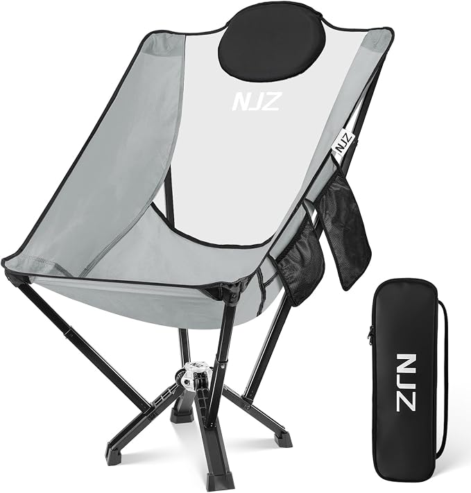 High Back Camping Folding Chairs by NJZ