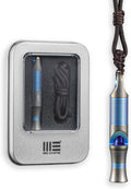 WeKnife Emergency Whistle Survival Loud, Titanium Outdoor Safety Whistle by WeKnife